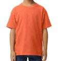 Kinder T-shirt Gildan Softstyle Midweight 65000B oranje
